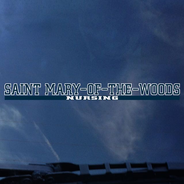 Saint Mary-of-the-Woods College School of Nursing Decal