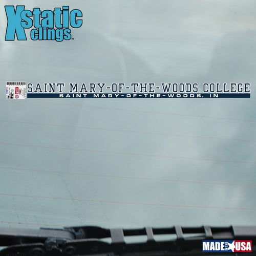 Saint Mary-of-the-Woods College Strip Decal