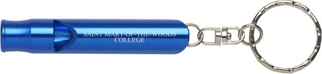 Saint Mary-of-the-Woods College Whistle Keychain