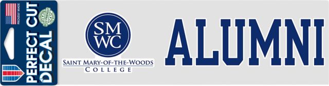 Saint Mary-of-the-Woods College 3x10 Alumni Decal