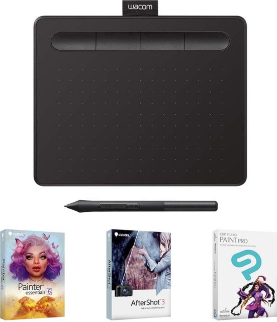 Wacom Intuos S CTL-4100 Graphics Tablet  Small - ONLINE ONLY