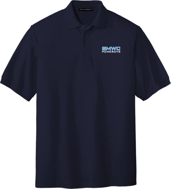St Mary of the Woods Silk Touch Polo Primary Mark EMB - ONLINE ONLY