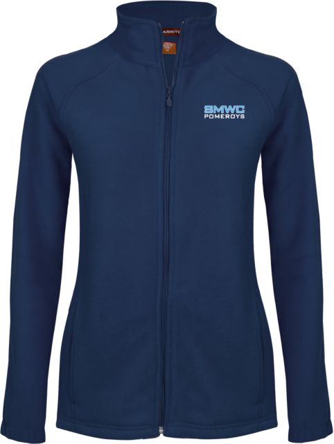 St Mary of the Woods Womens Fleece Full Zip Jacket Primary Mark EMB - ONLINE ONLY